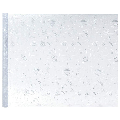 vidaXL Window Films 2 pcs Frosted Flower Pattern PVC