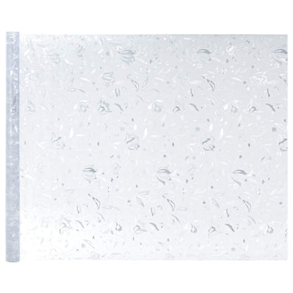 vidaXL Window Films 4 pcs Frosted Flower Pattern PVC