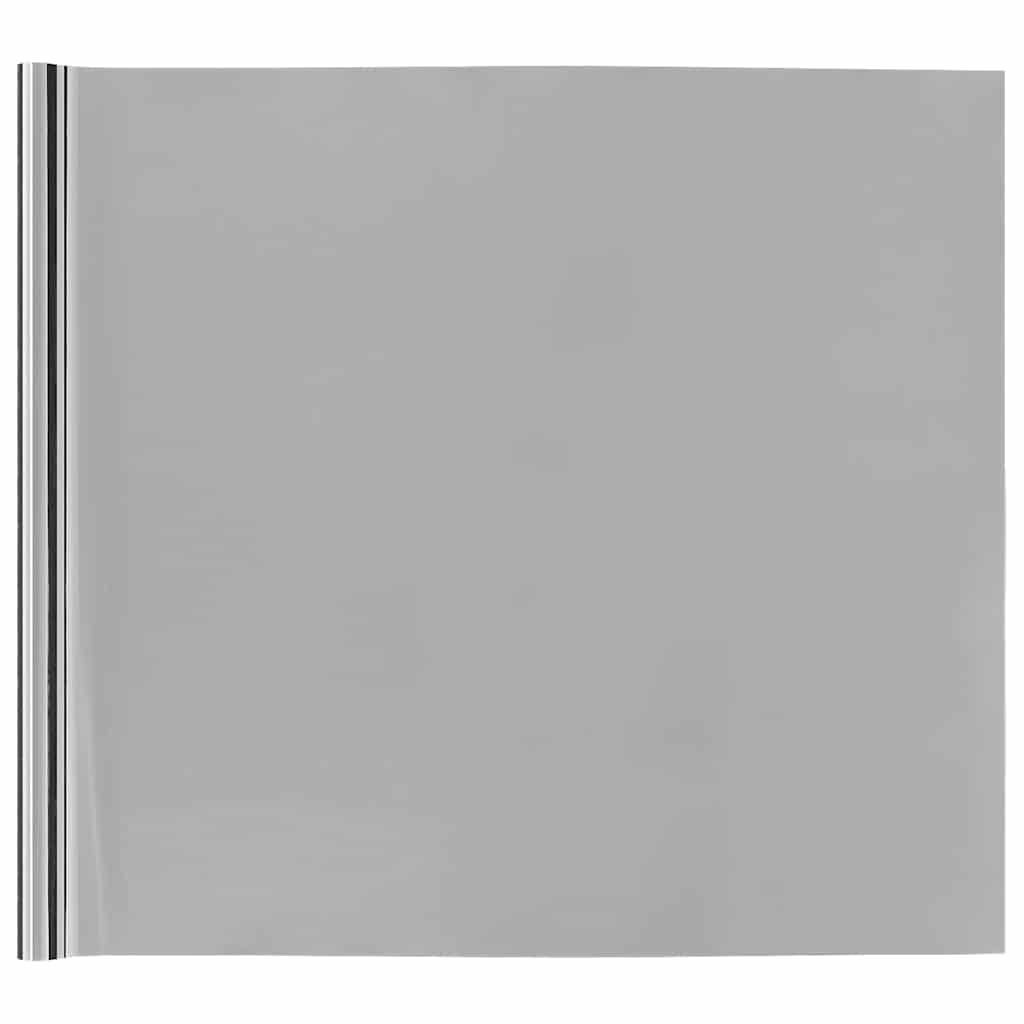 vidaXL Solar Films 3 pcs Static Reflective Effect Silver PVC