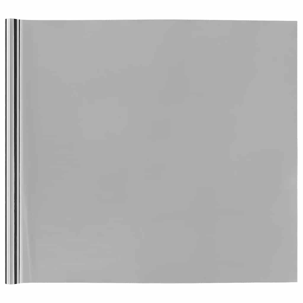 vidaXL Solar Films 5 pcs Static Reflective Effect Silver PVC