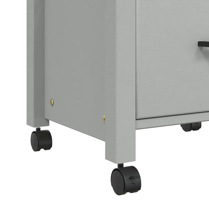 vidaXL Kitchen Trolley MONZA 48x40x88.5 cm Solid Wood Pine