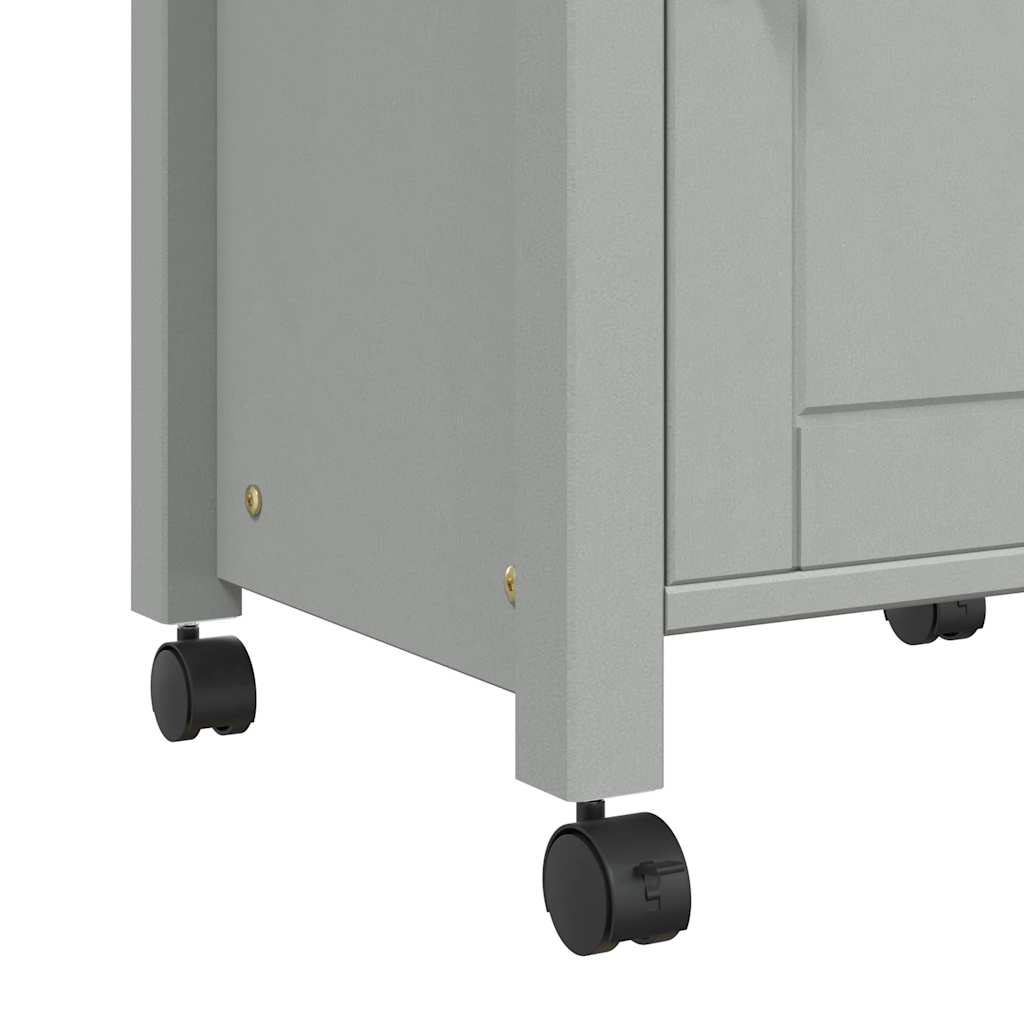 vidaXL Kitchen Trolley MONZA 48x40x88.5 cm Solid Wood Pine