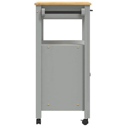vidaXL Kitchen Trolley MONZA 60x40x88.5 cm Solid Wood Pine