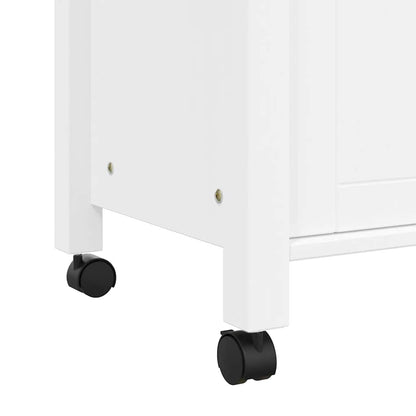 vidaXL Kitchen Trolley MONZA 60x40x88.5 cm Solid Wood Pine