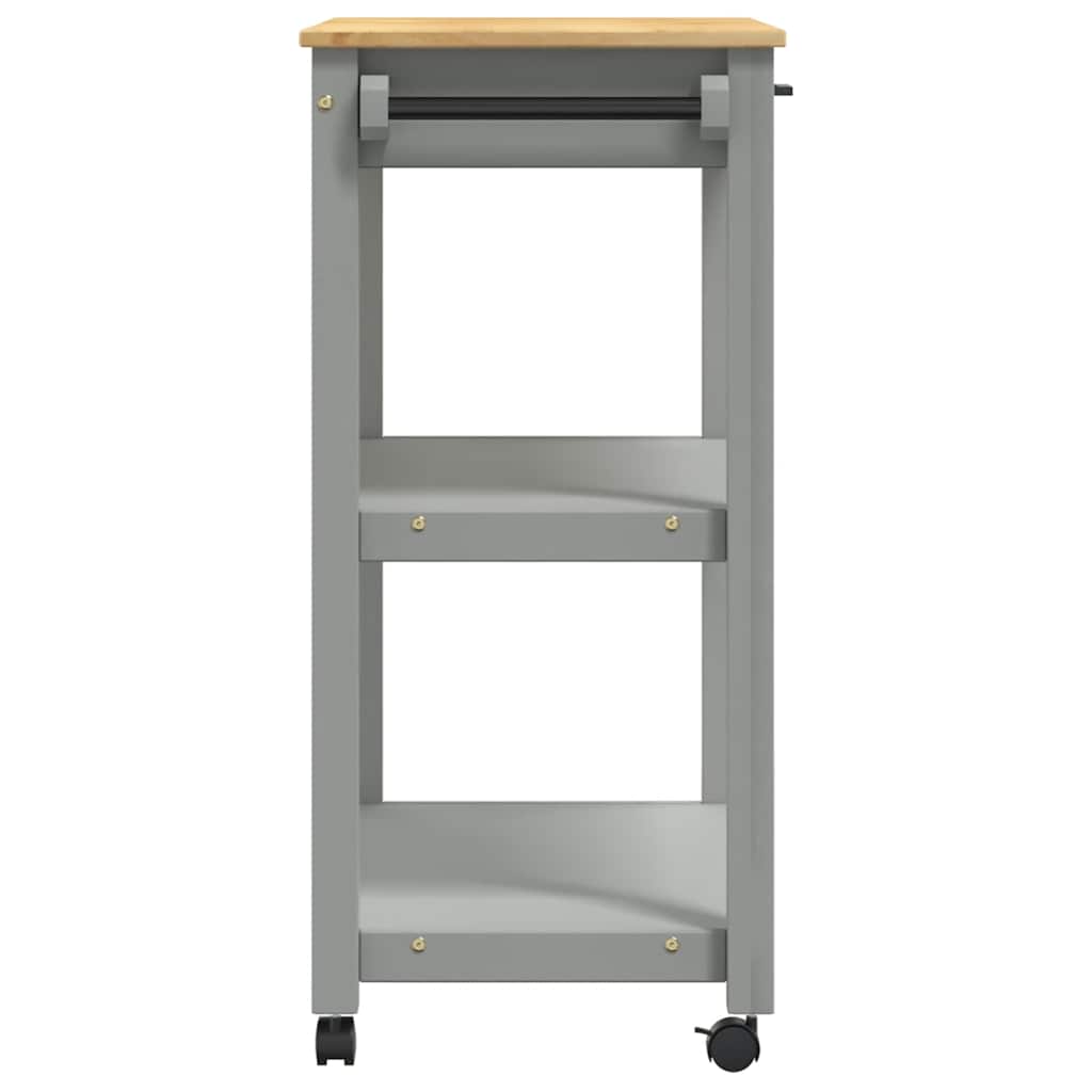 vidaXL Kitchen Trolley MONZA 84x40x88.5 cm Solid Wood Pine