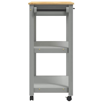 vidaXL Kitchen Trolley MONZA 84x40x88.5 cm Solid Wood Pine