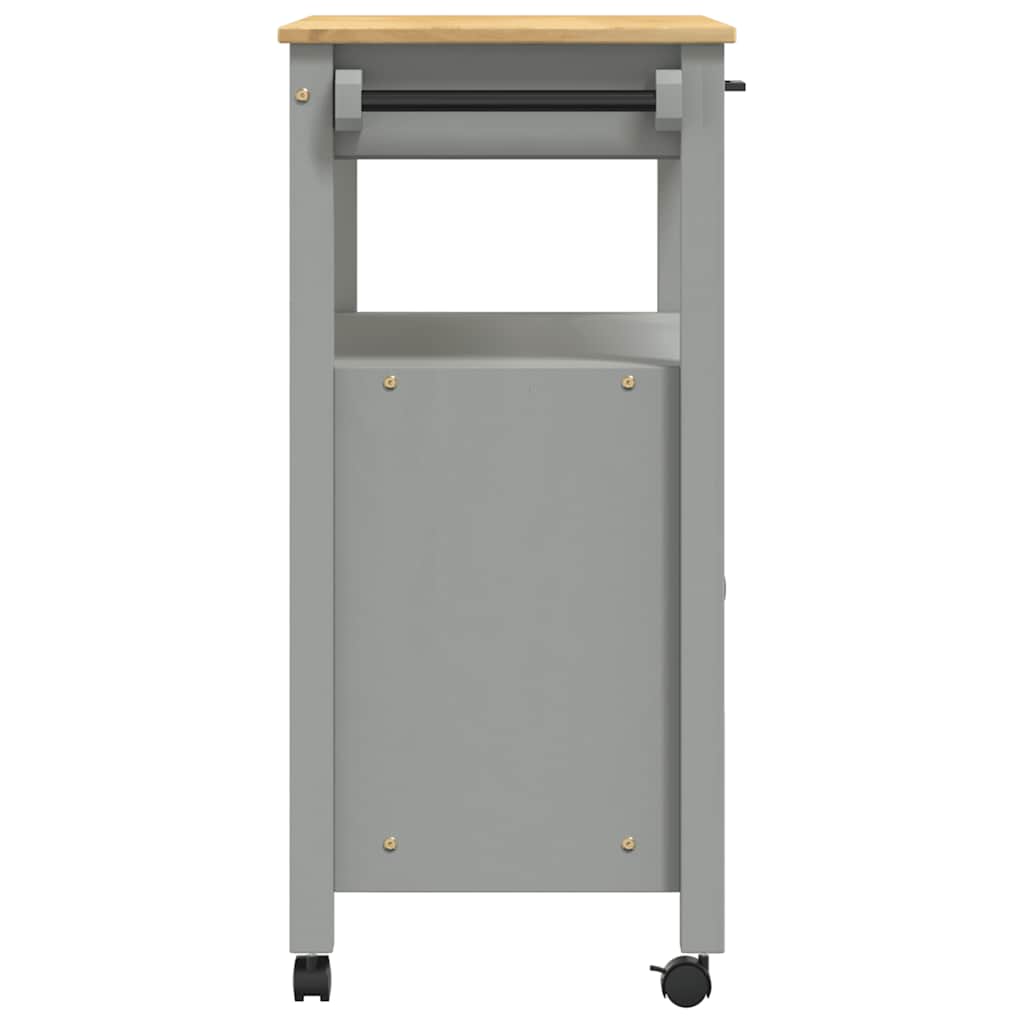 vidaXL Kitchen Trolley MONZA 84x40x88.5 cm Solid Wood Pine