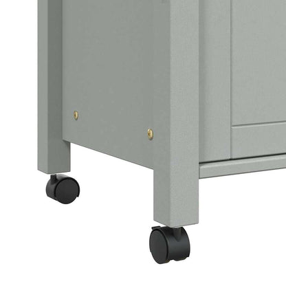 vidaXL Kitchen Trolley MONZA 84x40x88.5 cm Solid Wood Pine