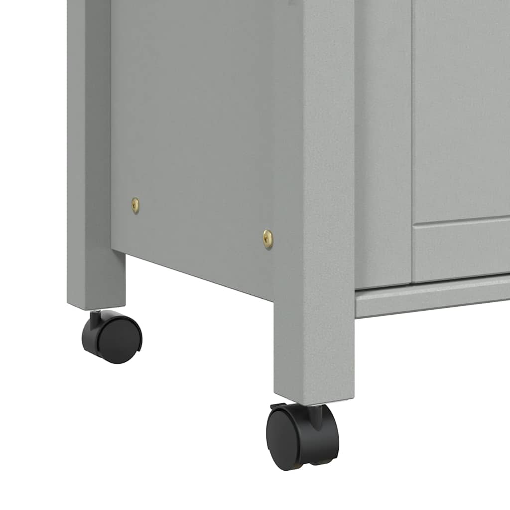 vidaXL Kitchen Trolley MONZA 84x40x88.5 cm Solid Wood Pine