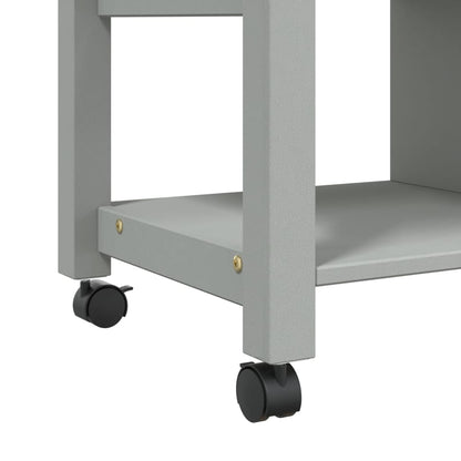 vidaXL Kitchen Trolley MONZA 84x40x88.5 cm Solid Wood Pine