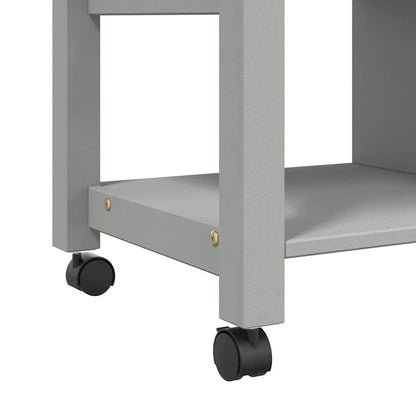 vidaXL Kitchen Trolley MONZA 84x40x88.5 cm Solid Wood Pine