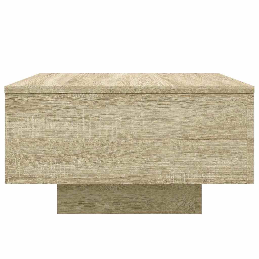 vidaXL Coffee Table Sonoma Oak 55x55x31 cm Engineered Wood