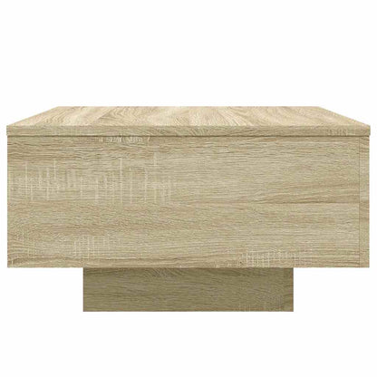 vidaXL Coffee Table Sonoma Oak 55x55x31 cm Engineered Wood