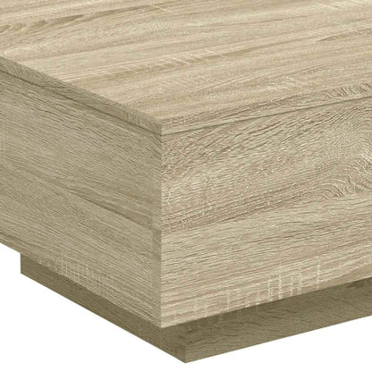 vidaXL Coffee Table Sonoma Oak 55x55x31 cm Engineered Wood