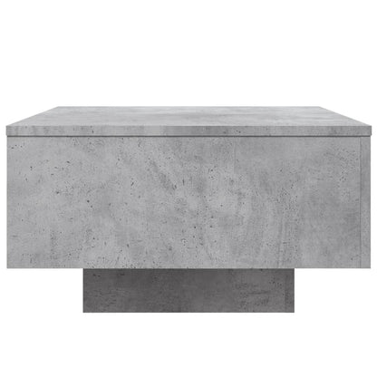 vidaXL Coffee Table Concrete Grey 55x55x31 cm Engineered Wood