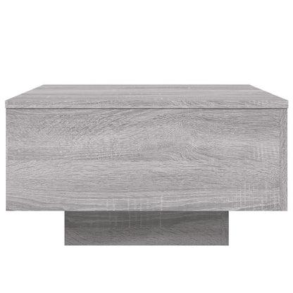 vidaXL Coffee Table Grey Sonoma 55x55x31 cm Engineered Wood