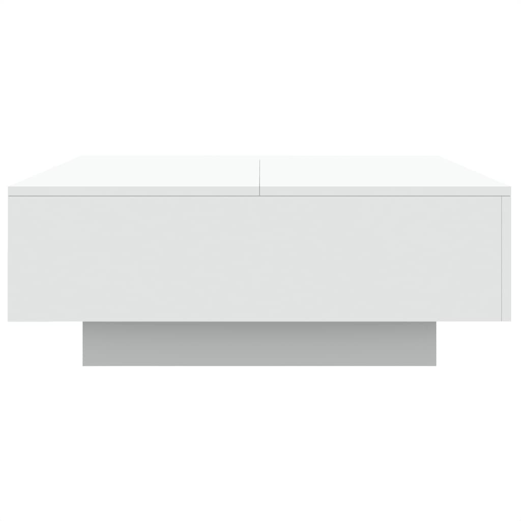 vidaXL Coffee Table White 80x80x31 cm Engineered Wood