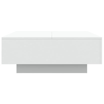vidaXL Coffee Table White 80x80x31 cm Engineered Wood