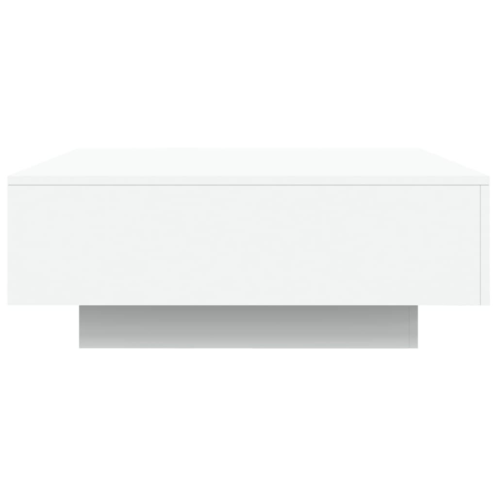vidaXL Coffee Table White 80x80x31 cm Engineered Wood