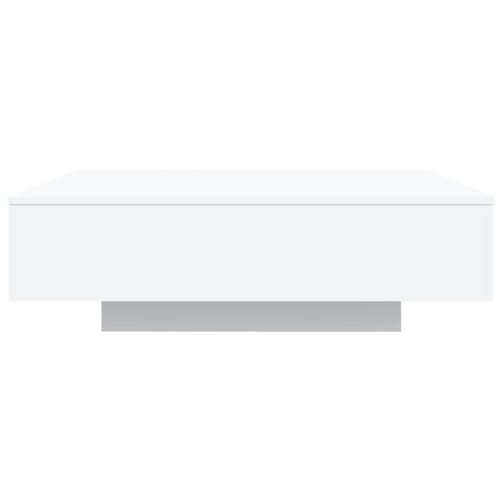 vidaXL Coffee Table White 100x100x31 cm Engineered Wood