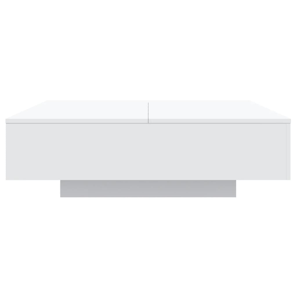 vidaXL Coffee Table White 100x100x31 cm Engineered Wood