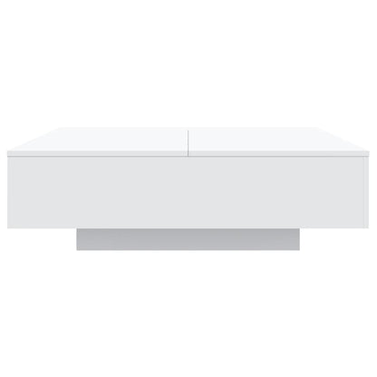 vidaXL Coffee Table White 100x100x31 cm Engineered Wood
