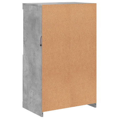 vidaXL Sideboard with LED Lights Concrete Grey 60,5x37x100 cm