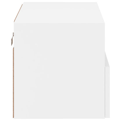 vidaXL TV Wall Cabinet White 60x30x30 cm Engineered Wood