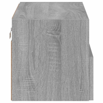 vidaXL TV Wall Cabinet Grey Sonoma 60x30x30 cm Engineered Wood