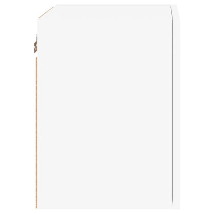 vidaXL TV Wall Cabinet White 40.5x30x40 cm Engineered Wood