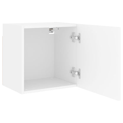 vidaXL TV Wall Cabinets 2 pcs White 40.5x30x40 cm Engineered Wood