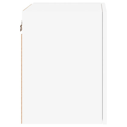 vidaXL TV Wall Cabinets 2 pcs White 40.5x30x40 cm Engineered Wood