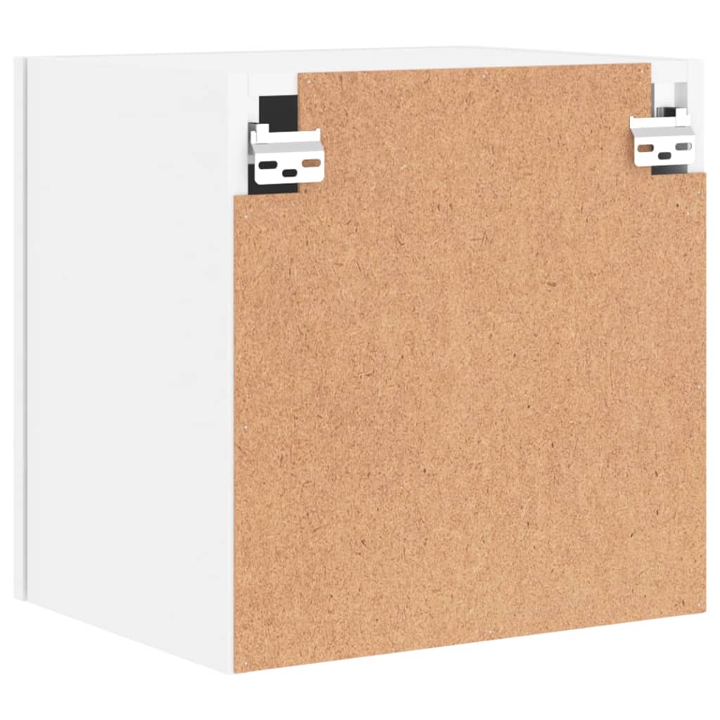 vidaXL TV Wall Cabinets 2 pcs White 40.5x30x40 cm Engineered Wood