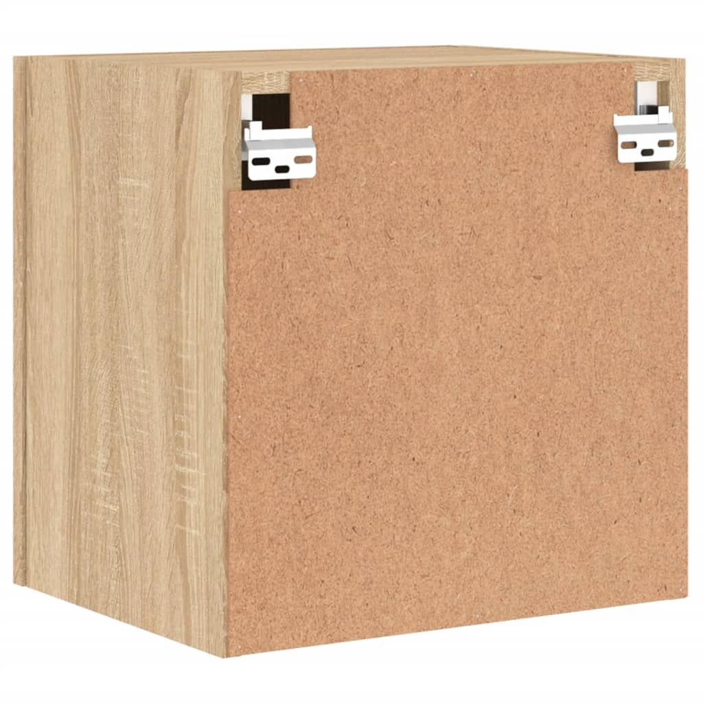 vidaXL TV Wall Cabinet Sonoma Oak 40.5x30x40 cm Engineered Wood