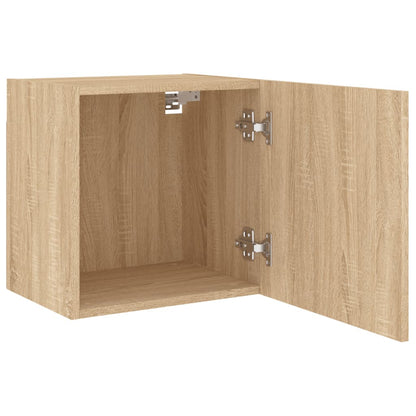 vidaXL TV Wall Cabinets 2 pcs Sonoma Oak 40.5x30x40 cm Engineered Wood