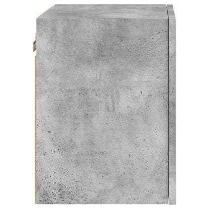 vidaXL TV Wall Cabinet Concrete Grey 40.5x30x40 cm Engineered Wood