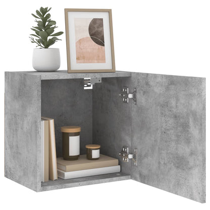 vidaXL TV Wall Cabinets 2 pcs Concrete Grey 40.5x30x40 cm Engineered Wood