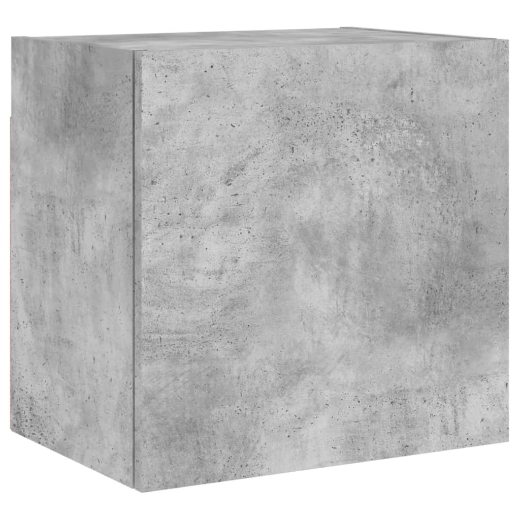 vidaXL TV Wall Cabinets 2 pcs Concrete Grey 40.5x30x40 cm Engineered Wood