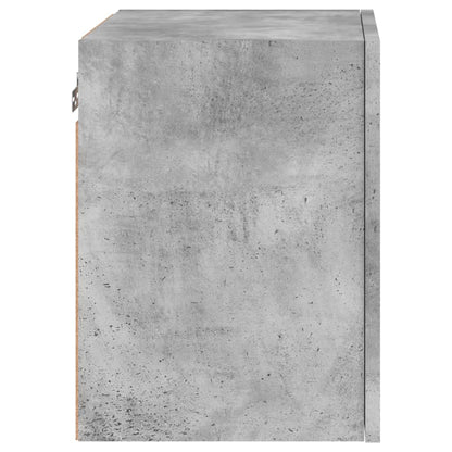 vidaXL TV Wall Cabinets 2 pcs Concrete Grey 40.5x30x40 cm Engineered Wood