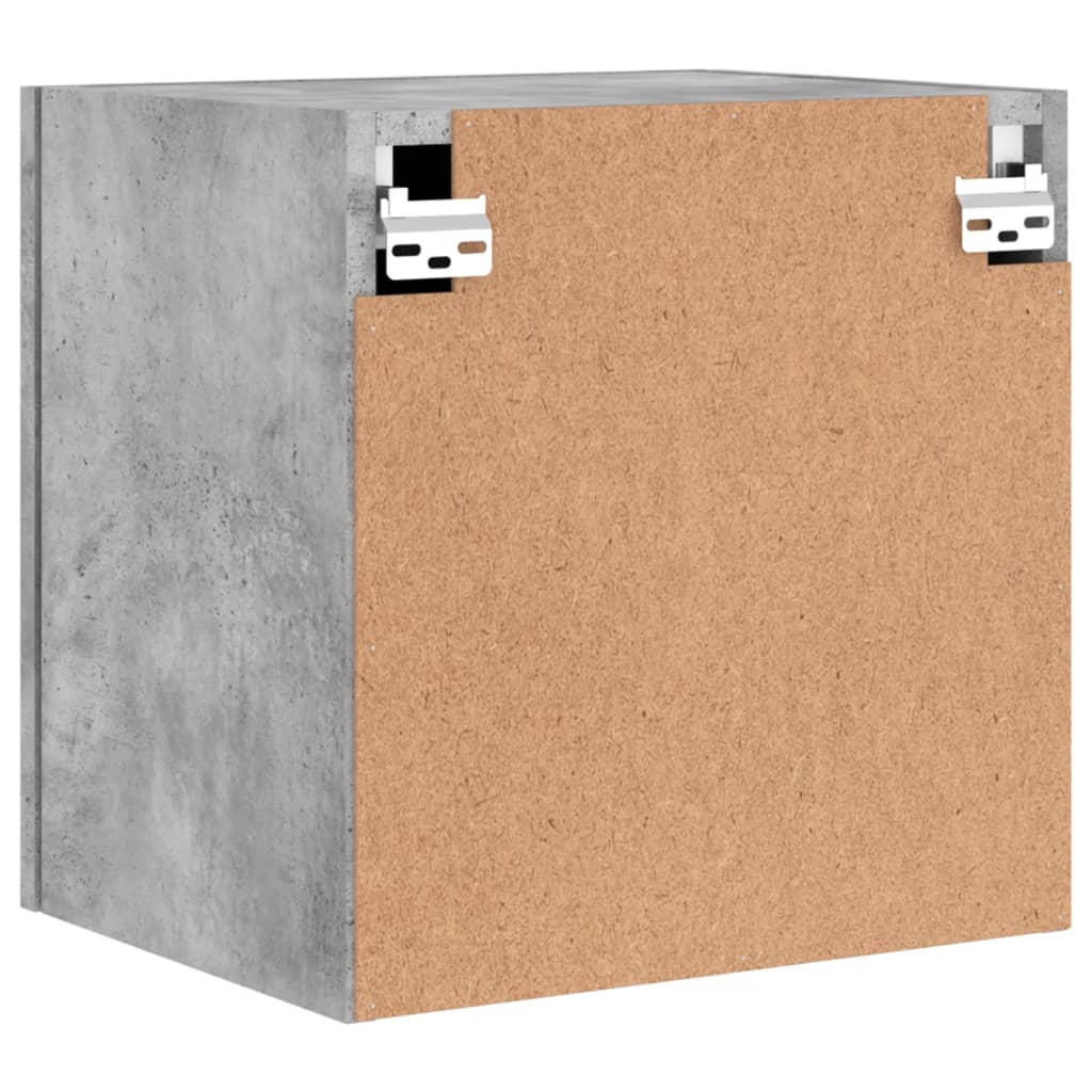 vidaXL TV Wall Cabinets 2 pcs Concrete Grey 40.5x30x40 cm Engineered Wood