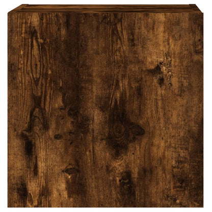 vidaXL TV Wall Cabinets 2 pcs Smoked Oak 40.5x30x40 cm Engineered Wood