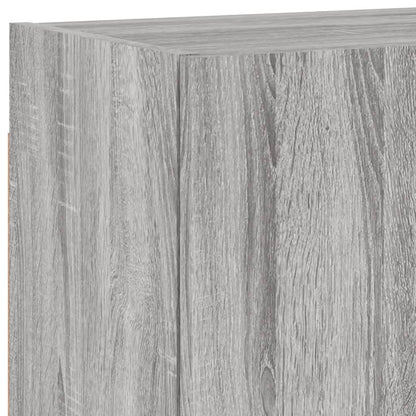 vidaXL TV Wall Cabinet Grey Sonoma 40.5x30x40 cm Engineered Wood
