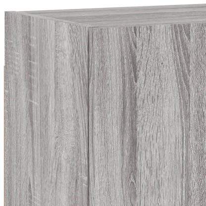 vidaXL TV Wall Cabinets 2 pcs Grey Sonoma 40.5x30x40cm Engineered Wood