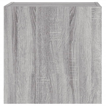 vidaXL TV Wall Cabinets 2 pcs Grey Sonoma 40.5x30x40 cm Engineered Wood