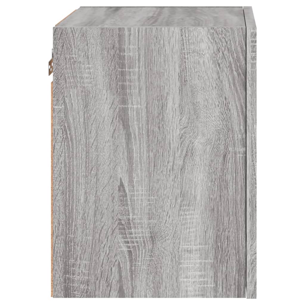 vidaXL TV Wall Cabinets 2 pcs Grey Sonoma 40.5x30x40 cm Engineered Wood