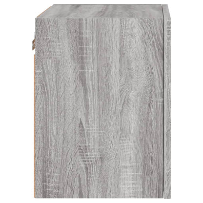 vidaXL TV Wall Cabinets 2 pcs Grey Sonoma 40.5x30x40 cm Engineered Wood