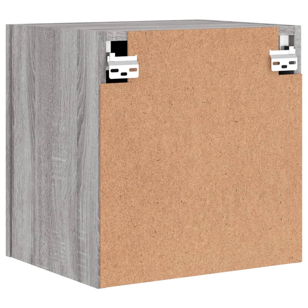vidaXL TV Wall Cabinets 2 pcs Grey Sonoma 40.5x30x40 cm Engineered Wood