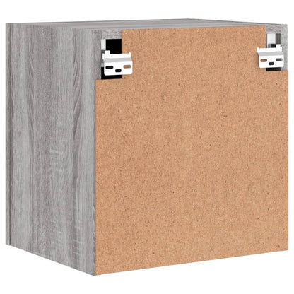 vidaXL TV Wall Cabinets 2 pcs Grey Sonoma 40.5x30x40 cm Engineered Wood