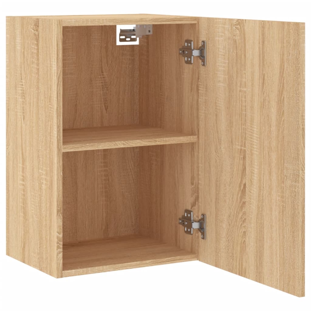 vidaXL TV Wall Cabinet Sonoma Oak 40.5x30x60 cm Engineered Wood