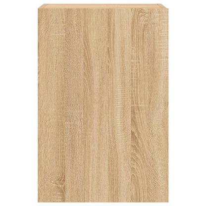vidaXL TV Wall Cabinet Sonoma Oak 40.5x30x60 cm Engineered Wood